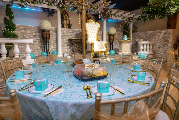 Turquoise Tables